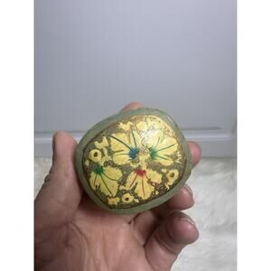 Vintage Paper Mache Trinket Box